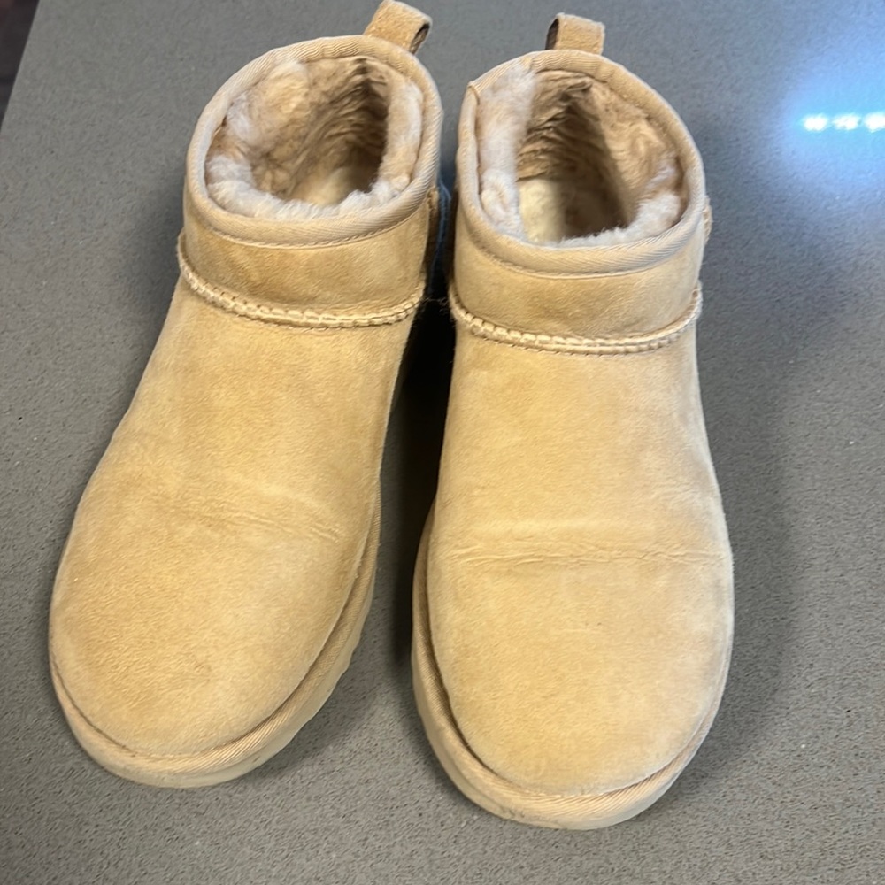 Ugg boot ankle
